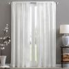 Diamond Sheer Window Curtain Panel