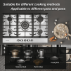 30in Built-in gas cooker Top 5 burner LPG / NG double fuel gas stove 24in gas gas stove combustion embedded stove gas kitchen stove, gas double-headed