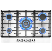 30in Built-in gas cooker Top 5 burner LPG / NG double fuel gas stove 24in gas gas stove combustion embedded stove gas kitchen stove, gas double-headed