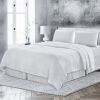 4 Pcs California King Bed Set, Premium Linen Bedding Sheets & Pillowcases, California King Bed in a Bag, White Bedding Sheet & Pillowcase Sets
