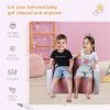 Kids 2-in-1 Sofa Sets-Pink