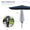 Outdoor beach umbrella/Sun Umbrella (Swiship-Ship)(Prohibited by WalMart)