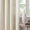 Plaid Rod Pocket and Back Tab Curtain Panel with Fleece Lining
