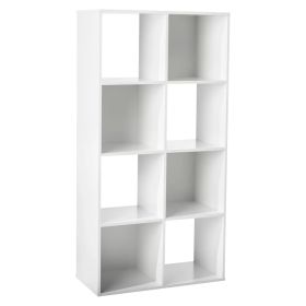 11" 8 Cube Organizer Shelf (Color: Espresso)